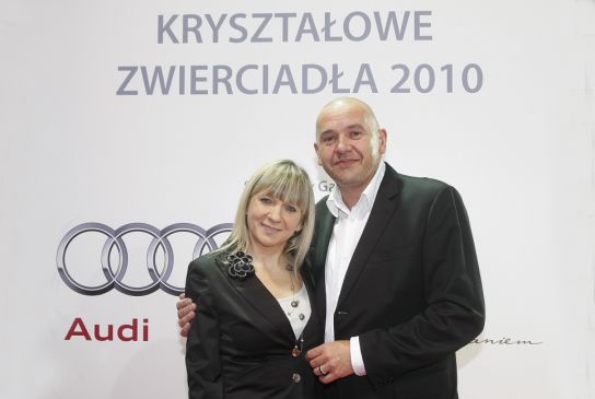 Małgosia i Tomek Osuchowie laureatami Kryształowego Zwierciadła 