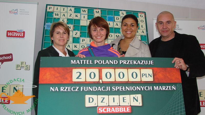 Dzień Scrabble MATTEL POLAND